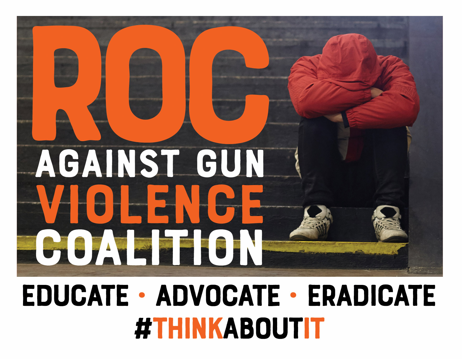 ROC Against Gun Violence Coalition Logo 