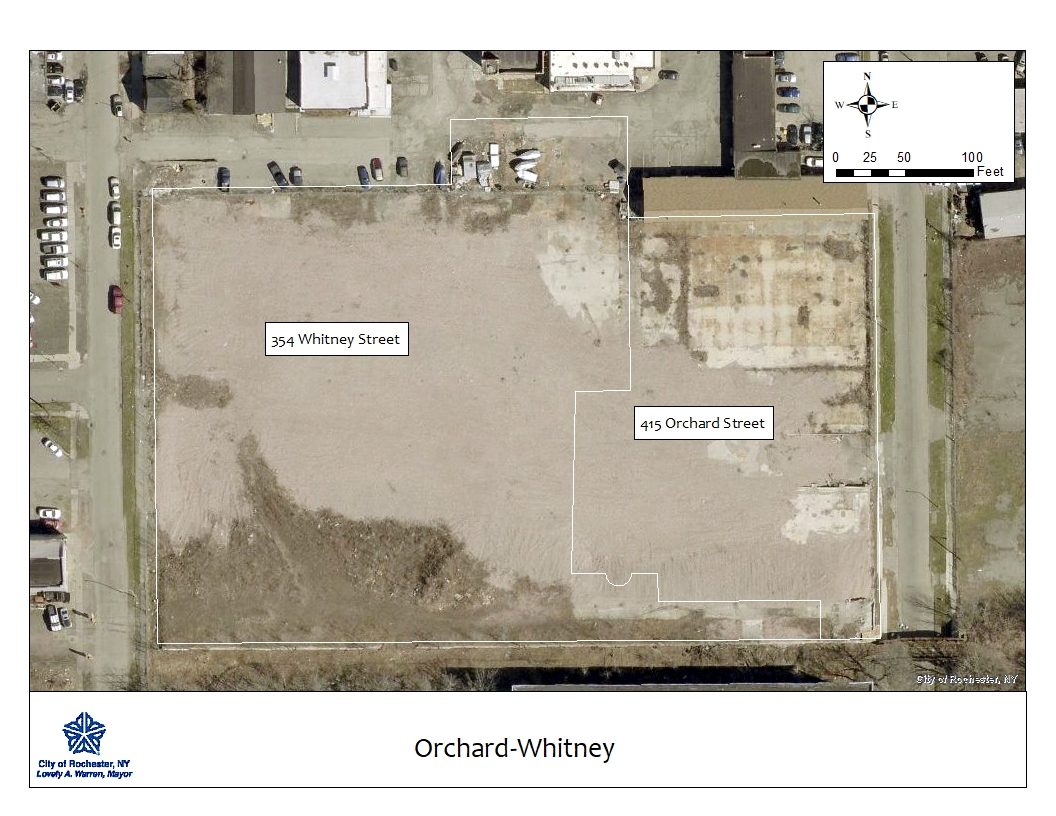 Orchard-Whitney Site Map