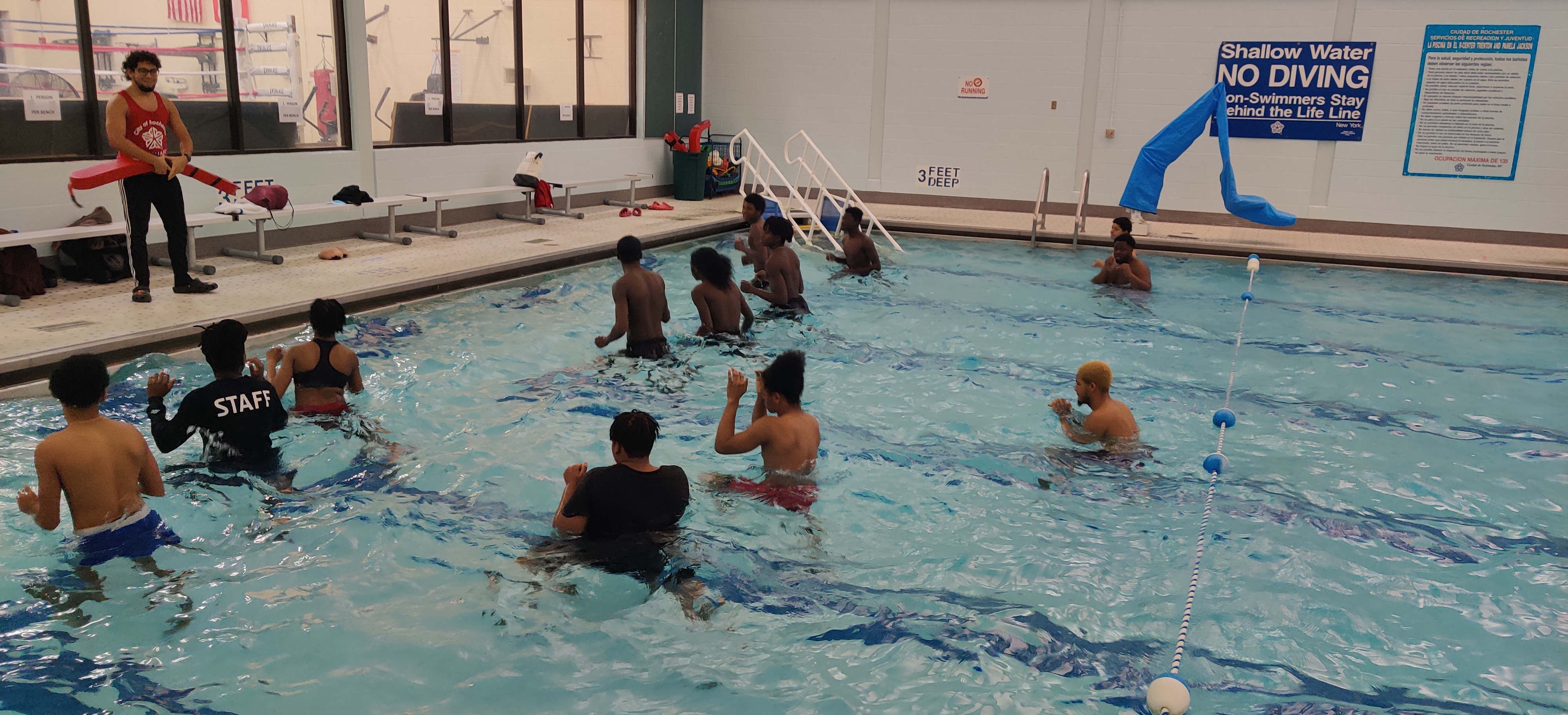 Water Workout Training Class Jackson Pool