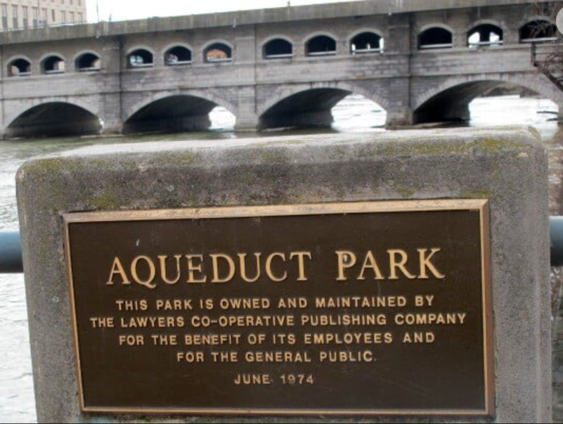 Image of Aqueduct Park monument