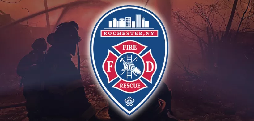 Graphic for the Rochester Fire Department.