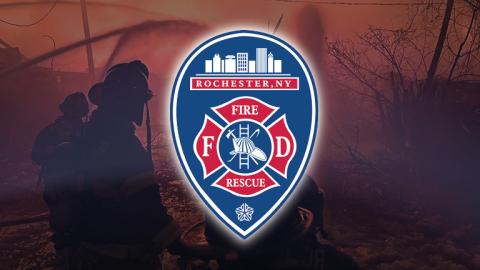 Graphic for the Rochester Fire Department.