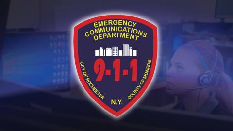 Graphic for Rochester's Emergency Communications Department.