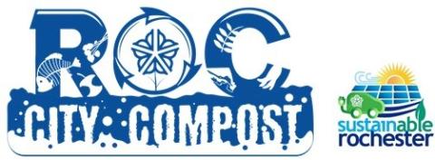 Graphic logo for Rochester City Compost
