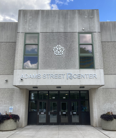 Adams R-Center Entrance
