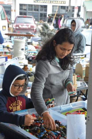 Community Garage Sale flea markets are one of several free-admission special events series offered at the City of Rochester Public market every year