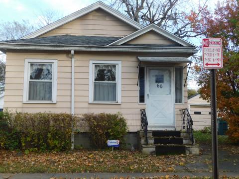 Front Elevation Beige House