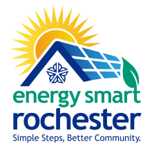 Logo graphic for Energy Smart Rochester.