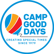 Logo for Camp Good Days.