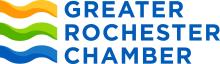 Logo for Greater Rochester Chamber of Commerce.