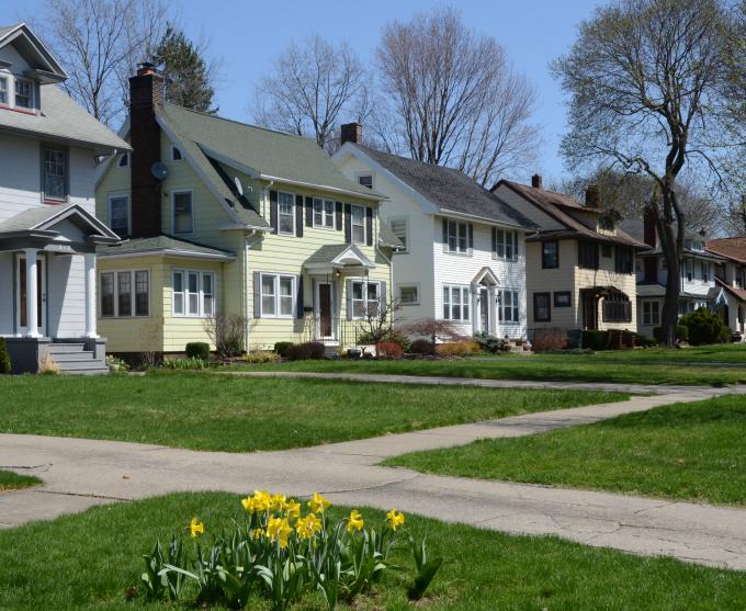 Photo of a house in Rochester.