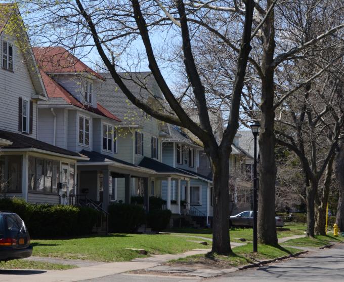 Photo of a house in Rochester.