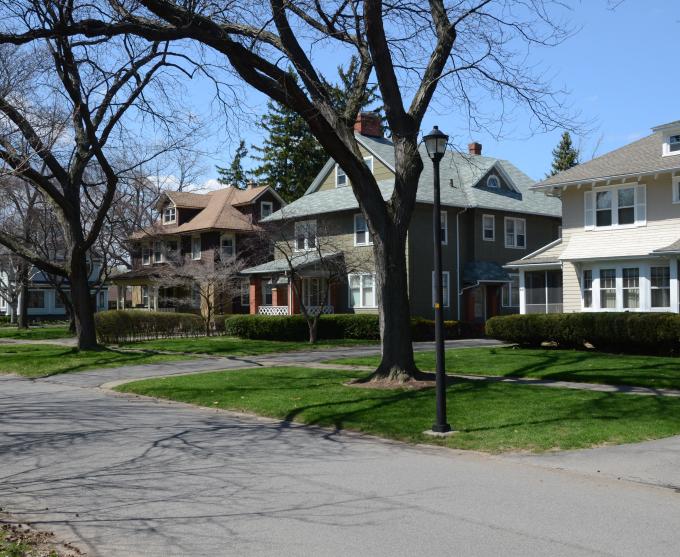 Photo of a house in Rochester.