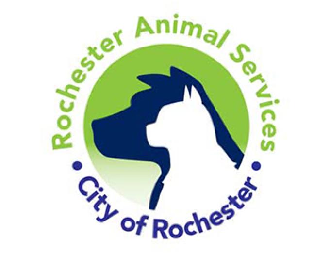 Graphic logo for Rochester Animal Services.