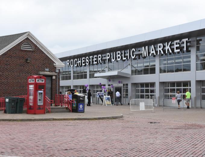 Photo of the Rochester Public Market.