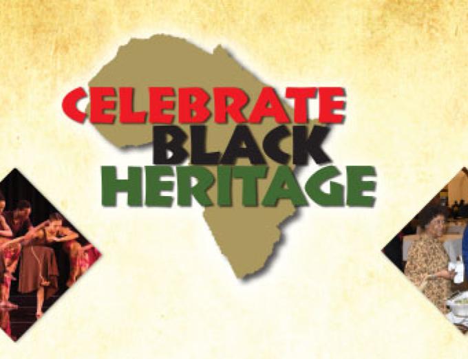 Horizontal web banner graphic for the City of Rochester's Black Heritage Committee.