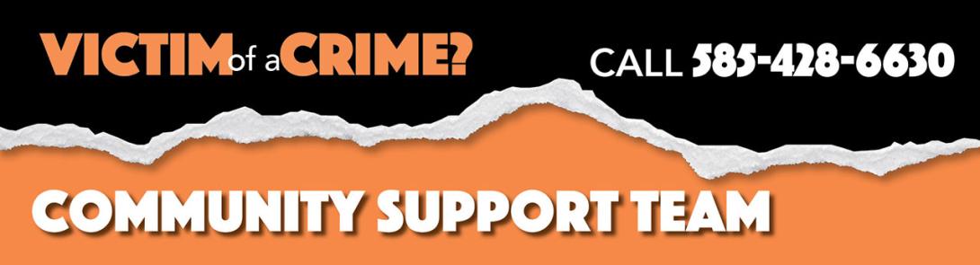Web banner graphic for the Community Support Team.
