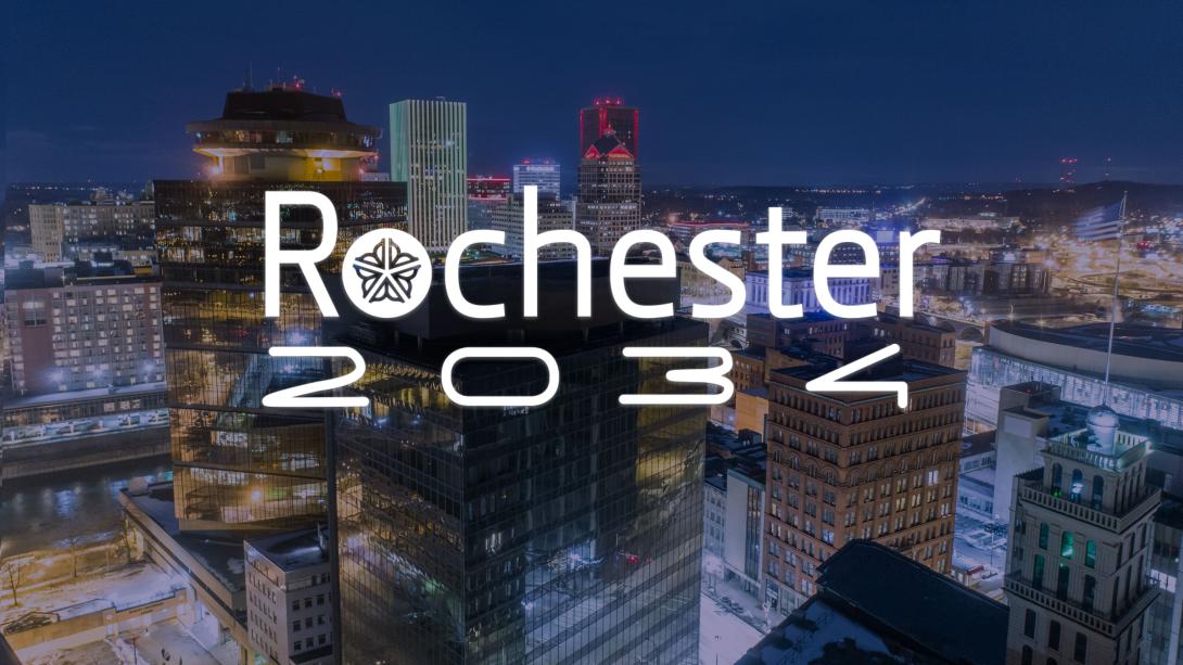 Graphic for Rochester 2034 Plan.