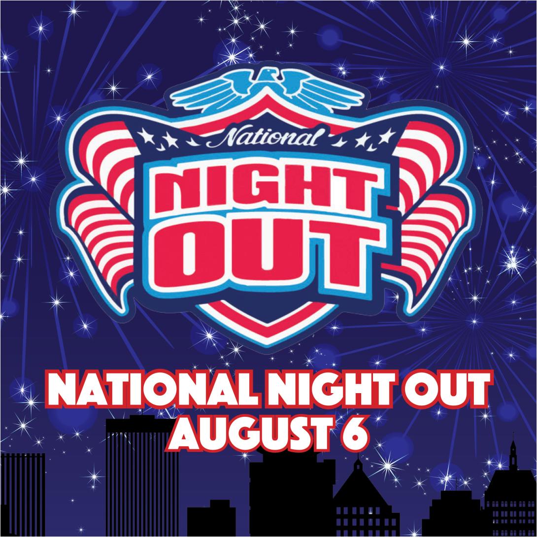 Graphic for National Night Out 2024