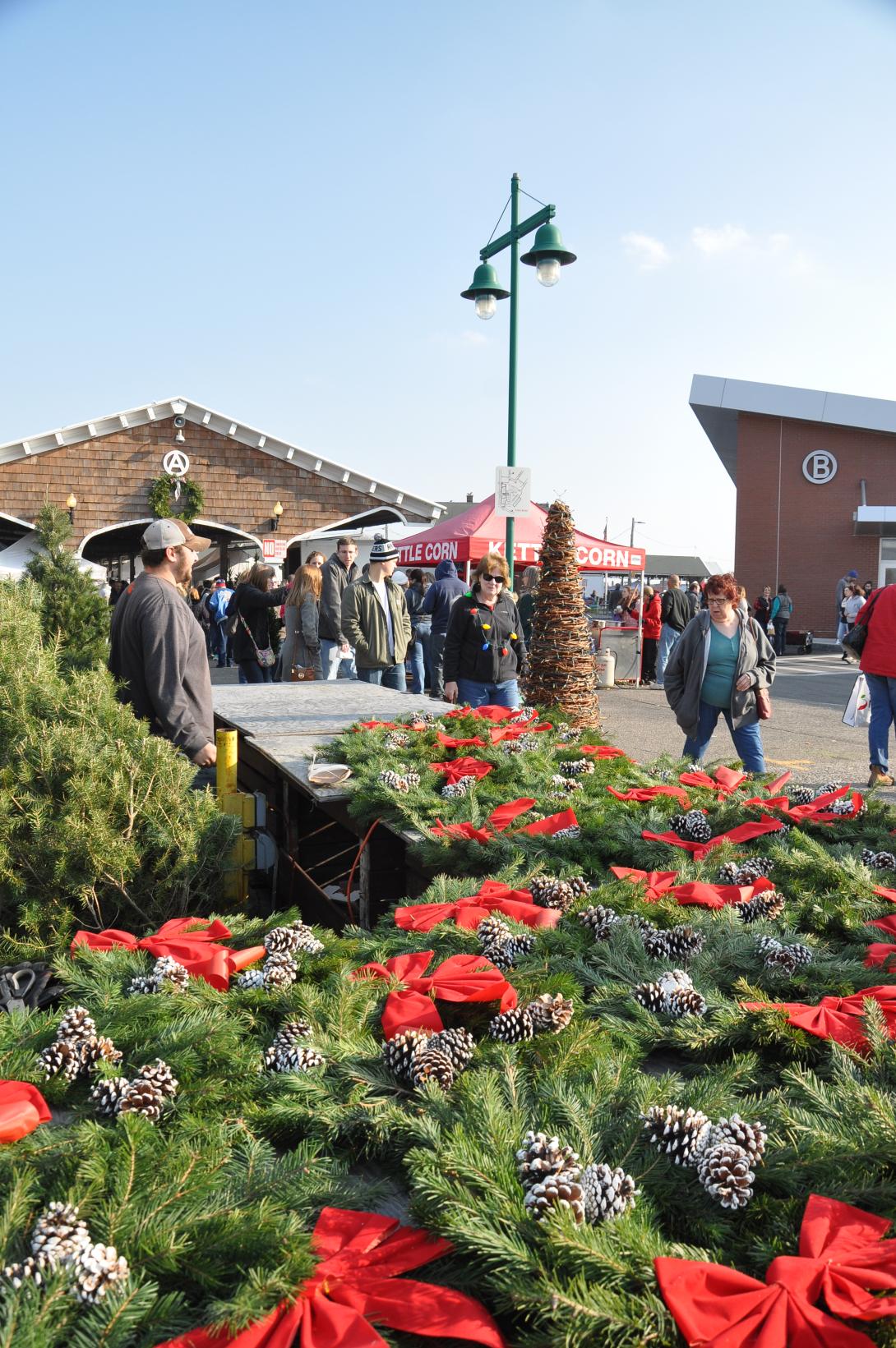 Holidays at the Market is one of several annual free-admission special event series at the City of Rochester Public Market 