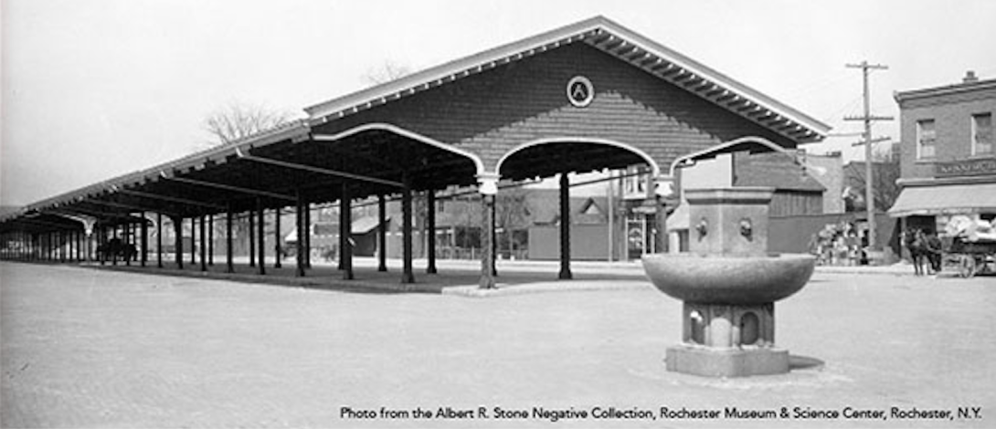 City of Rochester Public Market Fountain 1905