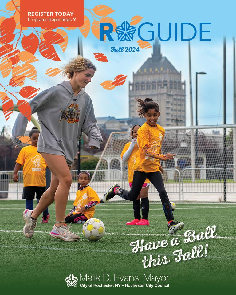 Cover image of the 2024 Fall Recreation Guide