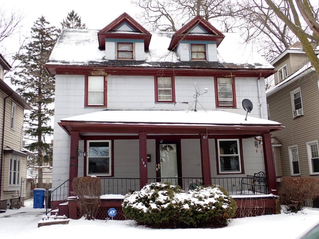 Rochester home before a rehab project.